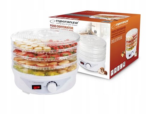 Suszarka spożywcza Esperanza DÉLICATESSE 250 W na Arena.pl