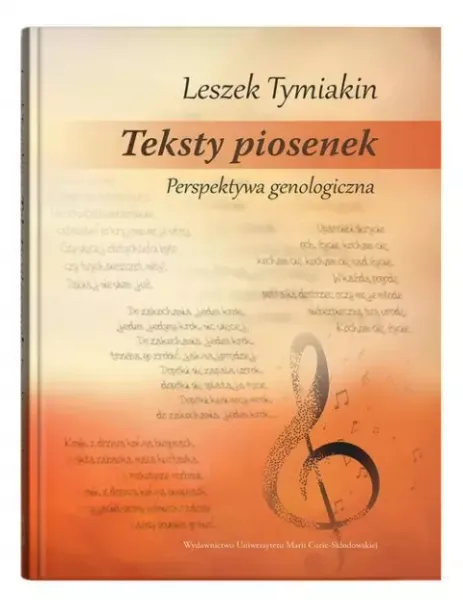 Teksty piosenek. Perspektywa genologiczna zdjęcie 1