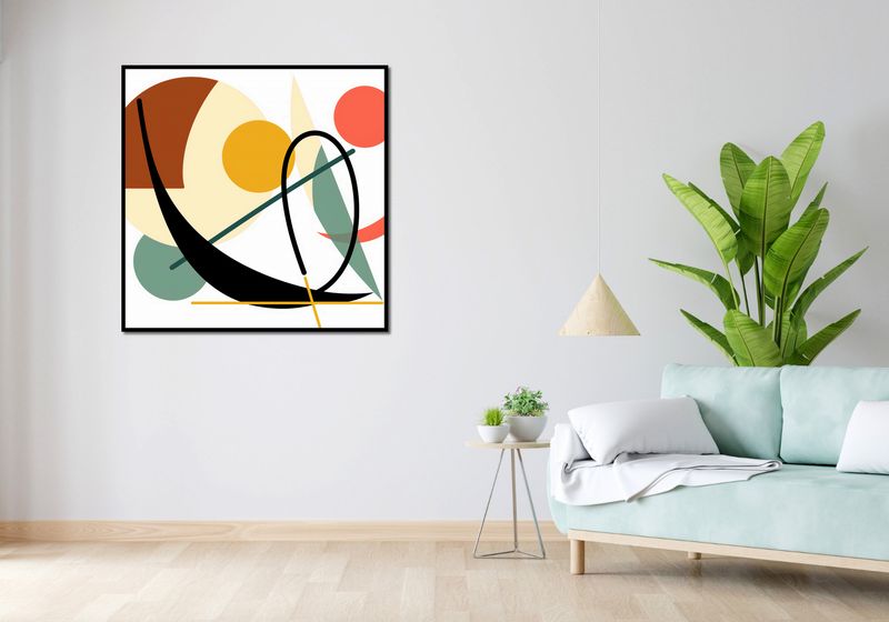 Plakat 100x100cm Ruch Sztuki zdjęcie 4