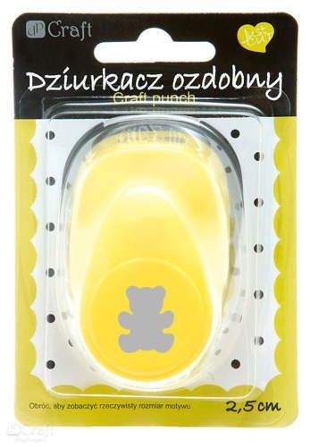 Dziurkacz ozdobny 2,5 cm Miś na Arena.pl