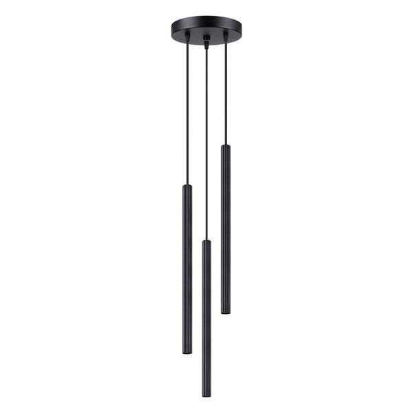 Lampa wisząca ARCHE 3P czarna zdjęcie 1