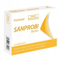 Sanprobi Barrier 40 kaps – probiotyk 9 szczepów, bariera jelitowa