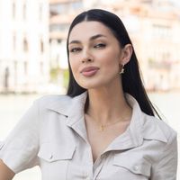 Łańcuszek złoty naszyjnik 925 Litera Literka A