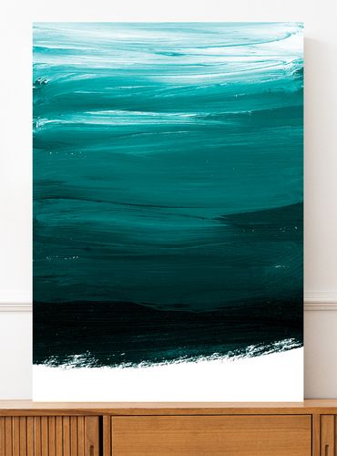 Plakat abstrakcja mazy farbą 21x29,7 cm A4 na Arena.pl