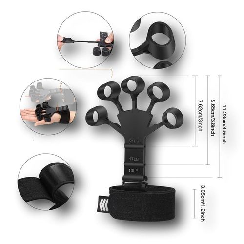 14w1 Zestaw DO ĆWICZENIA i TRENINGU PRZEDRAMION RĄK DŁONI CHWYTU POWERBALL na Arena.pl