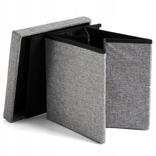 PUFA OTWIERANA SKŁADANA TAPICEROWANA SKRZYNIA POJEMNIK ZE SCHOWKIEM r. na Arena.pl