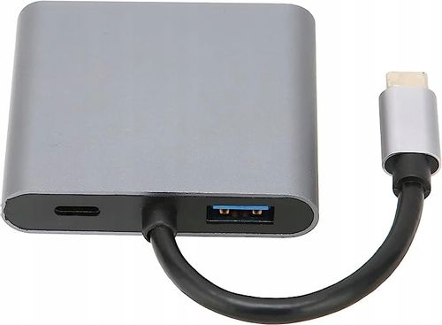 ADAPTER HUB 4W1 2X HDMI 4K USB POWER DELIVERY USB C STACJA DOKUJĄCA na Arena.pl