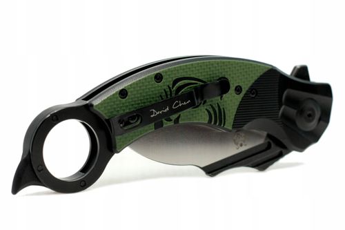 Nóż składany kieszonkowy KARAMBIT stal EDC survival Sitivien ST164 scyzoryk na Arena.pl