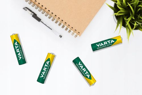 4X MOCNE AKUMULATORKI BATERIE 1000mAh AAA DO LAMP MYSZKA KLAWIATURA na Arena.pl