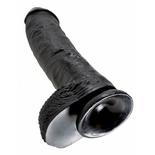 Dildo Pipedream King Cock Czarny na Arena.pl
