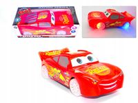 AUTO CARS CZERWONE 25 CM SAMOCHÓD JEŻDŻĄCY DŹWIĘK PODŚWIETLANE KOŁA