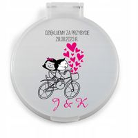 LUSTERKO personalizowane podziękowania dla gości WESELE ŚLUB NADRUK