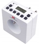 Programator Czasowy Cyfrowy Timer 3600W 16A LCD Maclean MCE30