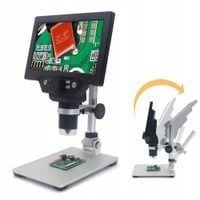 MIKROSKOP CYFROWY 7-CALOWY HD LCD 12MP 1200X
