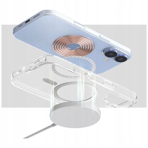 Etui ARAREE Duple M MagSafe do iPhone 17 Przezroczysty na Arena.pl