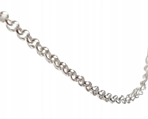 Łańcuszek srebrny 925 Krzyżyk Komplet Srebrny (na PREZENT / Komunia) na Arena.pl