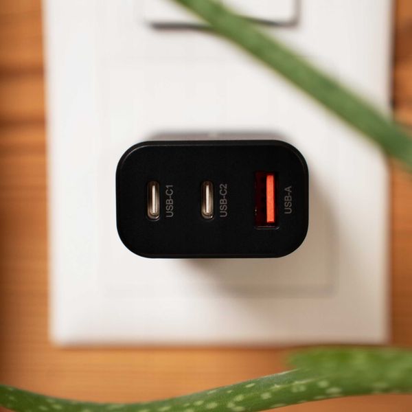 Spacecase Usb Charger 30W Gan Sc003B Black zdjęcie 13
