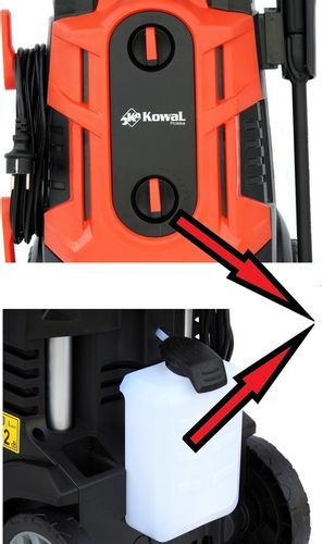 MYJKA CIŚNIENIOWA KOWAL 280B-I samossąca metal pompa BOGATY ZESTAW +TURBO na Arena.pl