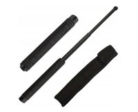 PAŁKA TELESKOPOWA ROZKŁADANA 50 CM POLICYJNA DO SAMOOBRONY ETUI MOCNA