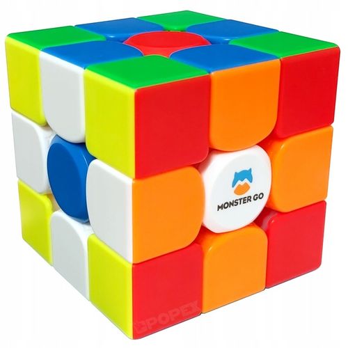 PROFESJONALNA KOSTKA 3x3 MAGNETYCZNA GAN MONSTER GO + PODSTAWKA + ALGORYTMY na Arena.pl