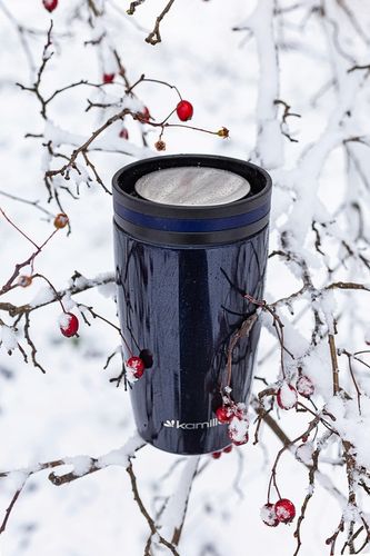 KUBEK TERMICZNY TERMOS BUTELKA BIDON NA KAWĘ HERBATĘ SZCZELNY 320ml KAMILLE na Arena.pl