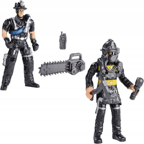 DUŻY Zestaw STRAŻ POŻARNA WÓZ STRAŻACKI STRAŻACY KASK QUAD AKCESORIA BOX na Arena.pl