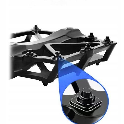 PEDAŁY ROWEROWE PLATFORMOWE ALUMINIOWE ANTYPOŚLIZGOWE ZESTAW PEDAŁÓW na Arena.pl