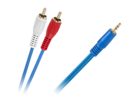 KPO2749-1,8 Kabel JACK 3,5-2 x RCA NIEB.4MM 1,8M