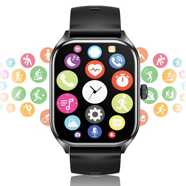 awei smartwatch h21 2,01czarny/black zdjęcie 4