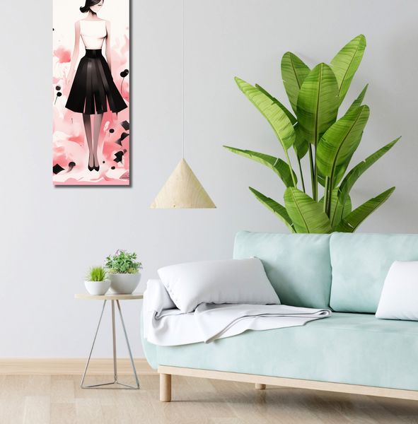 Obraz 30x90cm Pastelowe Love zdjęcie 2