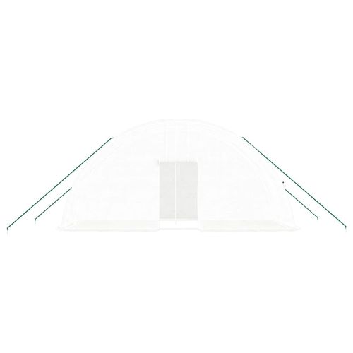 Szklarnia ze stalową ramą, biała, 12 m², 6x2x2,85 m na Arena.pl