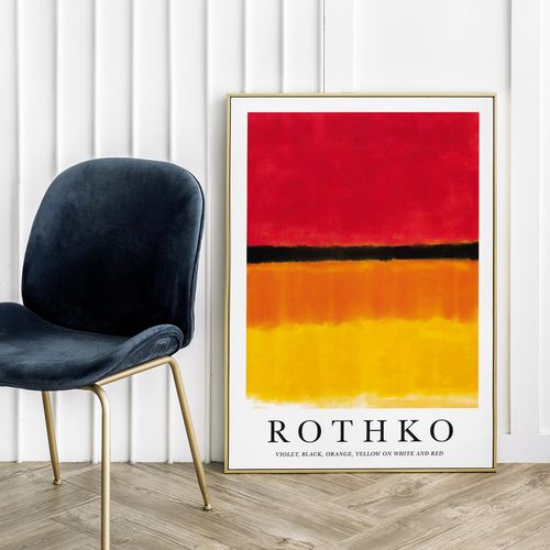 Plakat rothko abstrakcja 21x29,7 cm A4 na Arena.pl