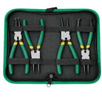 SZCZYPCE SEGERA SOLIDNY KOMPLET SZCZYPIEC DO PIERSCIENI 4 elementy + ETUI