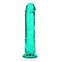 straight realistic dildo with suction cup   8 / 20