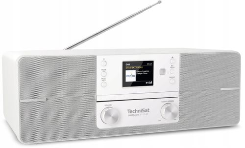 Radio TechniSat DigitRadio 371 CD BT USB FM DAB+ Bluetooth AUX RDS Biały na Arena.pl