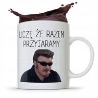 Kubek Prezent Dla Dziewczyny Liczę Żę Razem Z Nadrukiem Ze Zdjęciem