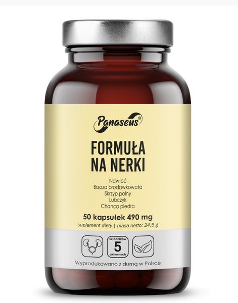 PANASEUS Formuła na nerki (50 kaps.) zdjęcie 1