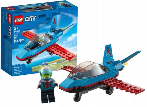 60323 - lego city - samolot kaskaderski na Arena.pl