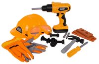 Zestaw Małego Majsterkowicza Z Kaskiem 20El.