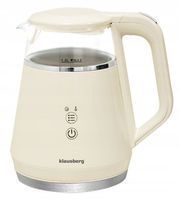 Czajnik elektryczny szklany LED 1L programy temperatury Panel Dotykowy LED