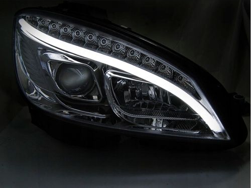 LAMPY REFLEKTORY Do MERCEDES W204 C-KLASA Od 2007 Do 2010 Roku CHROME LED na Arena.pl