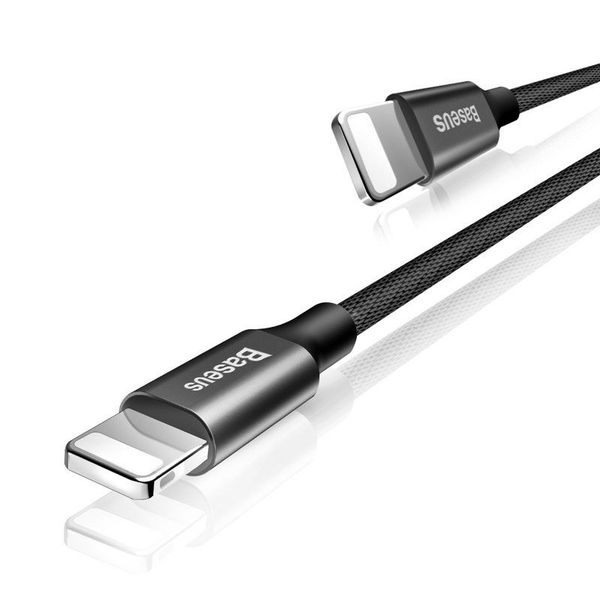 Kabel Baseus Yiven Lightning 1.2m 2A - czarny zdjęcie 3