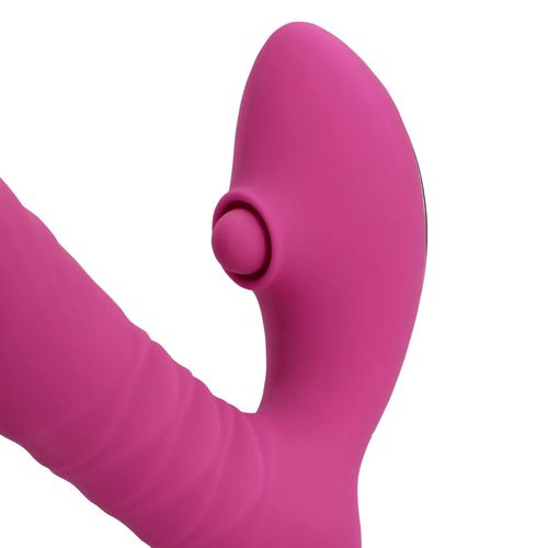 Thrusting And Tapping Vibrator - Powerful Pink na Arena.pl