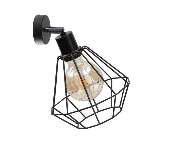 Kinkiet 1xE27 FOSKAL BLACK zdjęcie 1