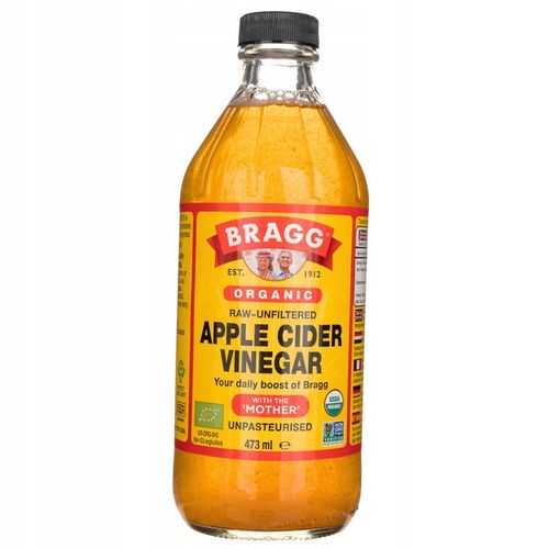 Bragg Organic Apple Cider Vinegar Organiczny Ocet Jabłkowy 473 ml na Arena.pl