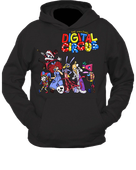 Bluza z kapturem The Amazing Digital Circus - Niesamowity cyfrowy cyrk - Pomni