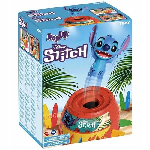 TOMY GRA ZRĘCZNOŚCIOWA POP UP DISNEY LILO & STITCH gra dla dzieci +4 lata na Arena.pl