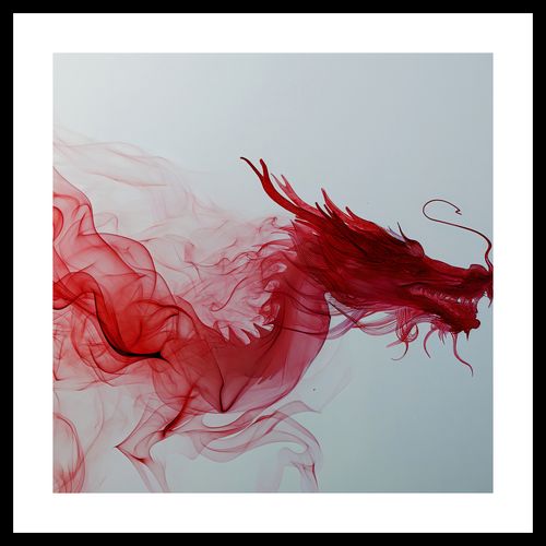 Plakat 50x50cm Smoczy Wzlot na Arena.pl