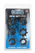 menzstuff 6pc stretcheable ring set