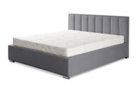 Łóżko tapicerowane HUGO szare 180x200